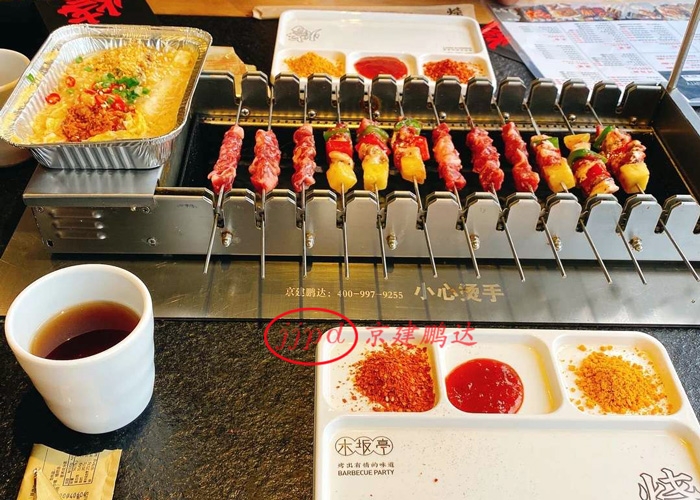 燒烤店用的全自動翻滾電烤爐廠家哪家好